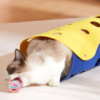 Colorful Cat Bell Ball Toys for Kittens Chase Sound and Indoor Play