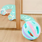 Colorful Cat Bell Ball Toys for Kittens Chase Sound and Indoor Play
