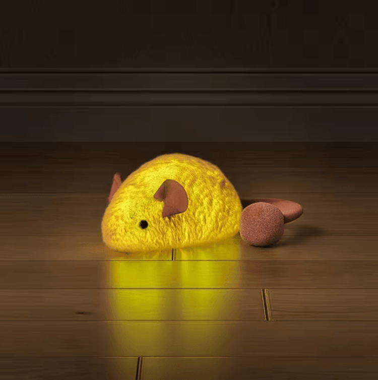 Interactive Plush Mouse Cat Toys for Indoor Kittens Self Play and Chewing