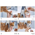 Adjustable Pet Grooming Hammock for Cats Puppies and Small Dogs