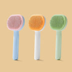 Blue Cat Short Hair Cleaning and Hair Removal Comb for Cats and Dogs