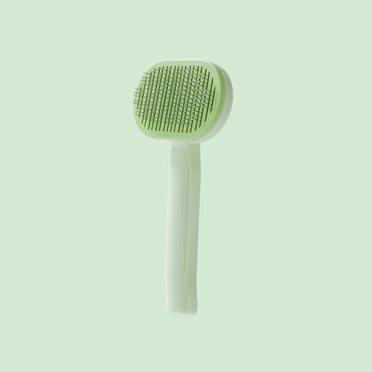 Blue Cat Short Hair Cleaning and Hair Removal Comb for Cats and Dogs