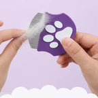 Curved Pet Grooming Comb for Cats and Dogs Face and Body Detangling Tool