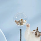 Interactive Treat Dispensing Puzzle Ball Slow Feeder Toy for Cats and Dogs