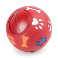 Interactive Dog Treat Dispensing Chew Ball Durable Rubber Pet Toy