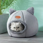Cozy Indoor Pet Cave Bed for Cats and Small Dogs