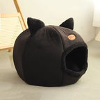 Cozy Indoor Pet Cave Bed for Cats and Small Dogs