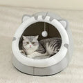 Premium Pet Cave Bed for Cats and Small Dogs