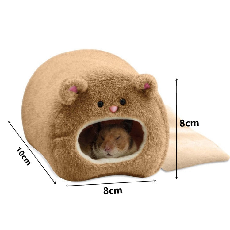 Plush Hamster Bed Small Pet Hammock Hanging Nest for Cage