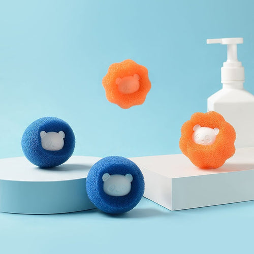 4 Piece Laundry Ball Hair Remover for Pet Clothes and Accessories